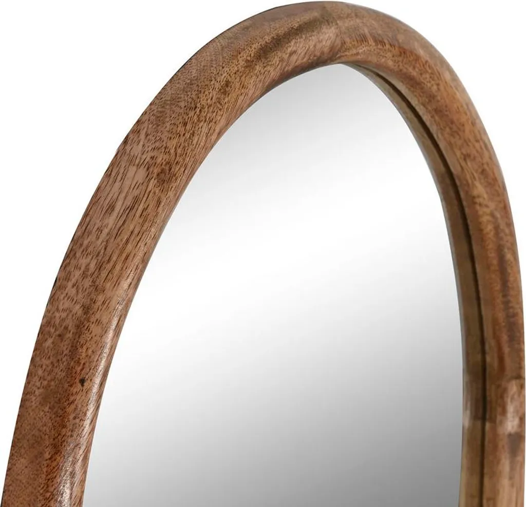 Grand miroir décoratif vertical style exotique 115 cm pour salon Home