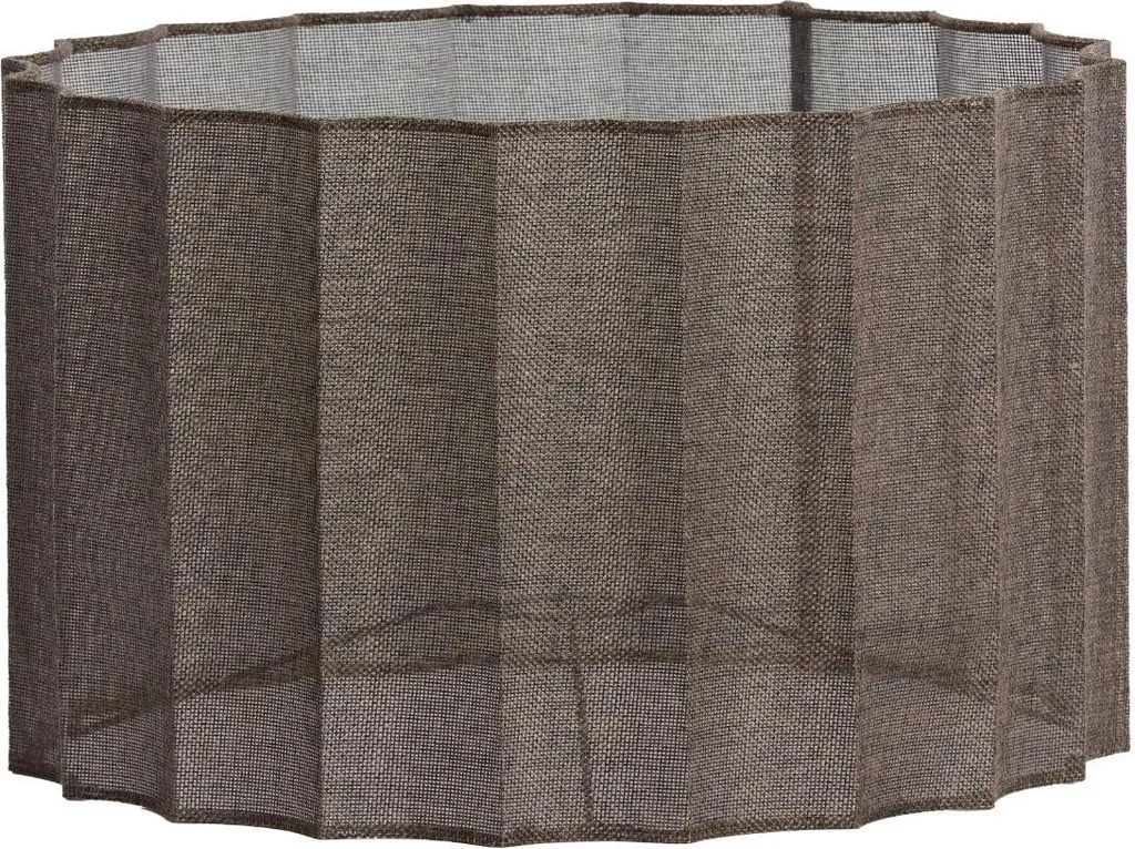 Abat-jour Disli Textile Marron 40cm - Qualité Premium Light & Living