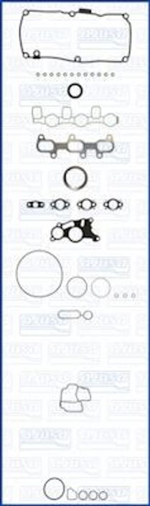 AJUSA 51040700 Motor-Dichtungsvollsatz Dichtsatz für VW Polo Schrägheck (6R1, 6C1) für SKODA Fabia II Schrägheck (542) Fabia II Combi (545) ROO...