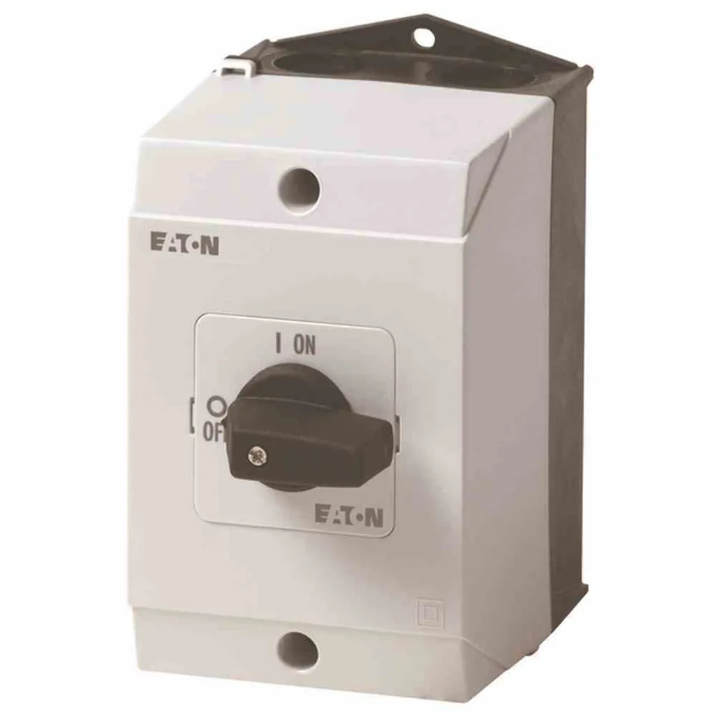 Eaton P1-25/I2 Interrupteur sectionneur 3P 25A noir pour boîtier