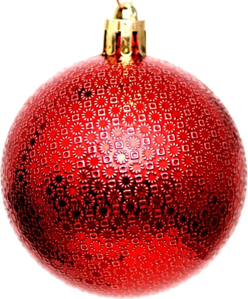 Lot de 35 boules de Noël 6 cm incassables pour décoration de fête - 22