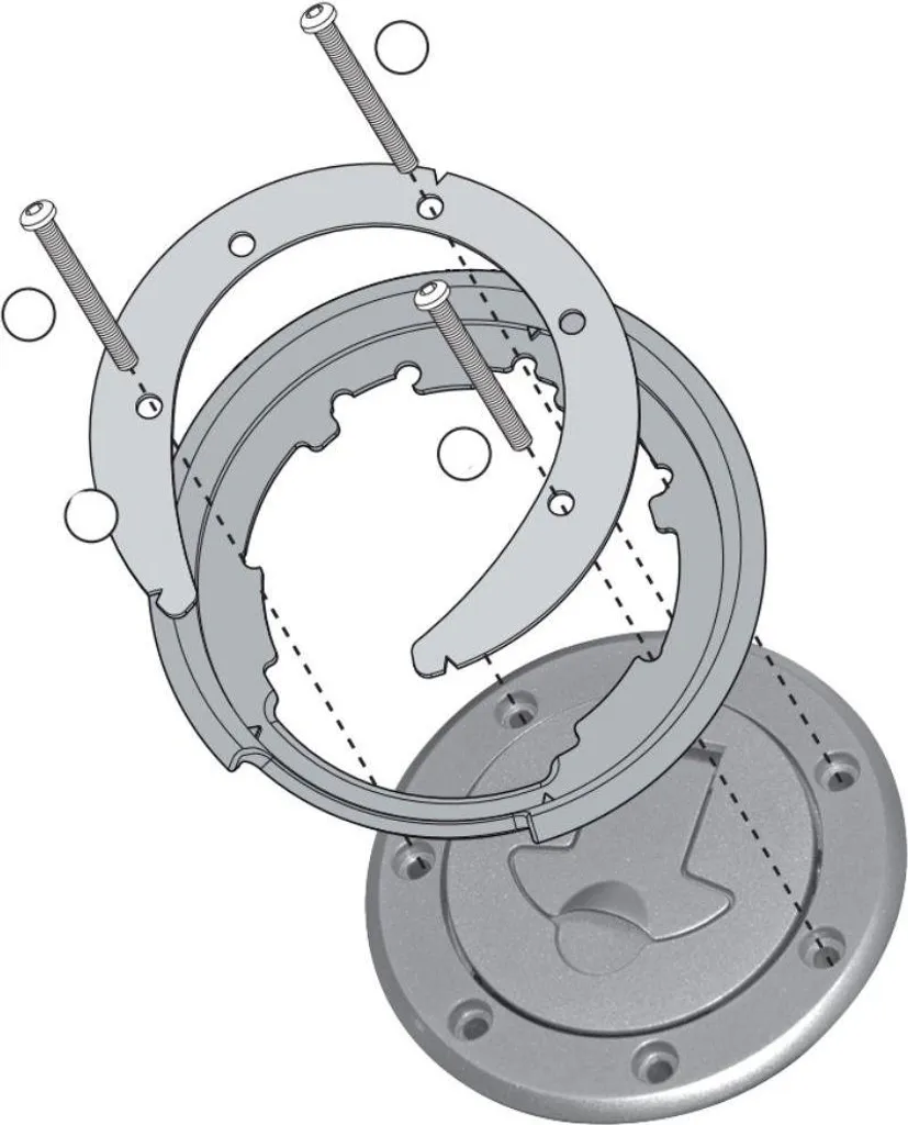 GIVI BF12 Flangia Serbatoio Tanklock - Libera la tua KTM Duke