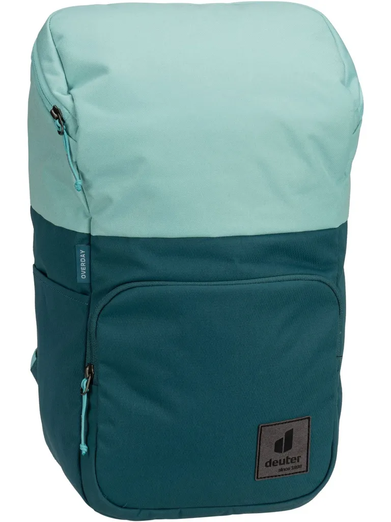 Deuter Overday Deepsea-Glacier: Zaino Urban 15L Eco-Friendly - 18