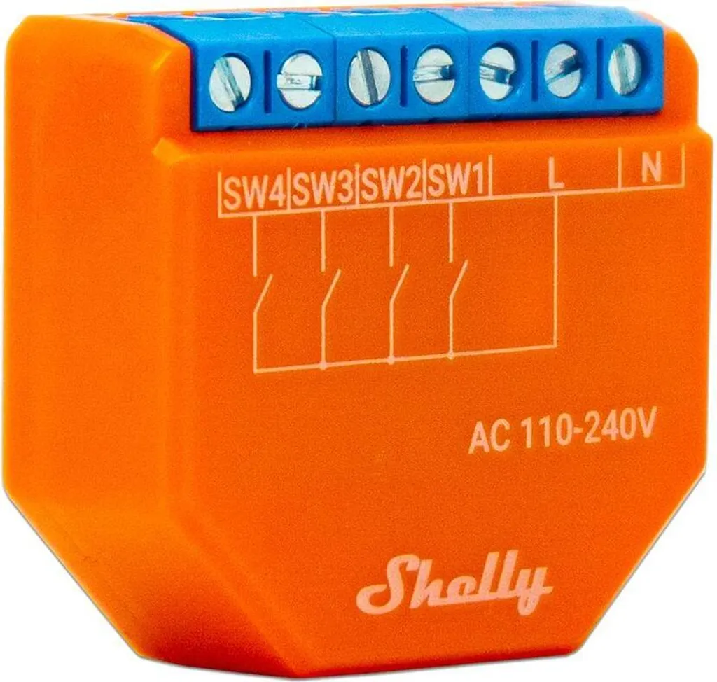 Module de Commande Wi-Fi Shelly Plus i4 pour Interrupteurs Intelligents - 11