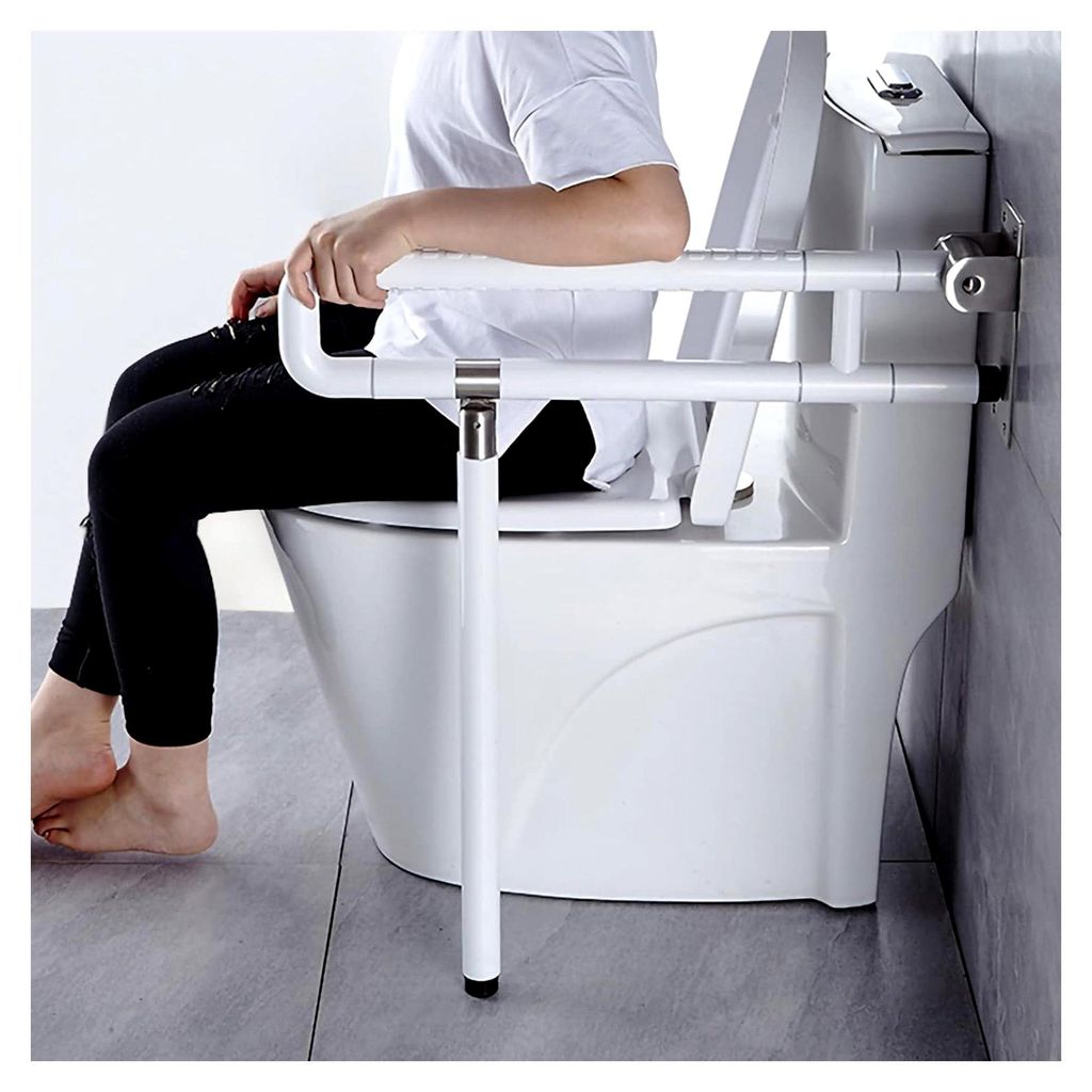 Klappbarer Edelstahl WC Haltegriff, 70 cm