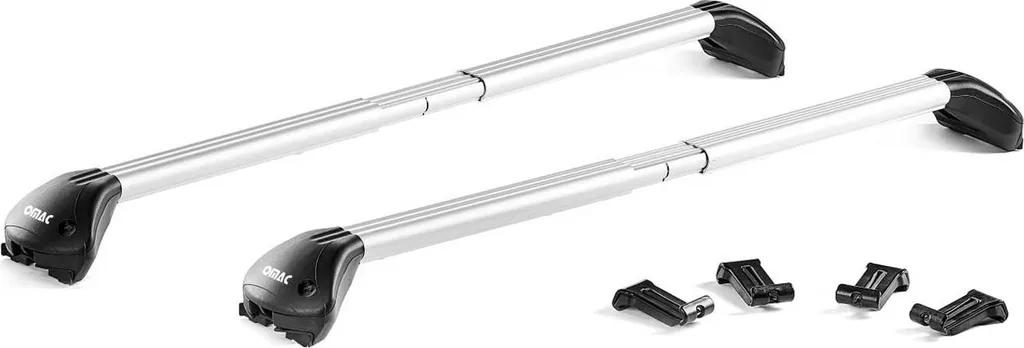 Barre da Tetto Subaru Forester SF 1997-2002 Argento Alluminio ABE - 2