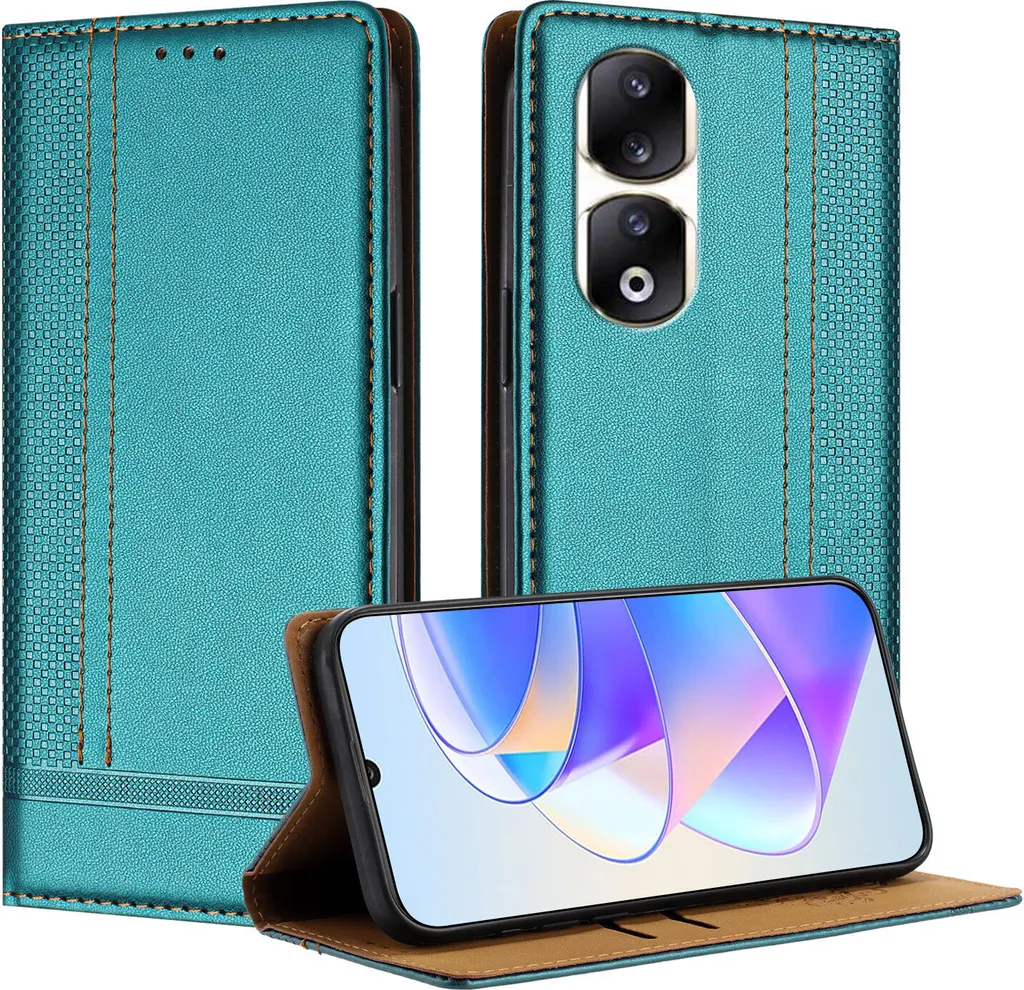 Offerta Custodia Honor 90 Pro Pelle Verde | Spedizione Rapida