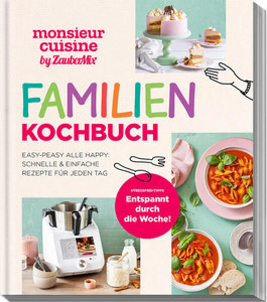 Livre de recettes Monsieur Cuisine ZauberMix pour repas de famille