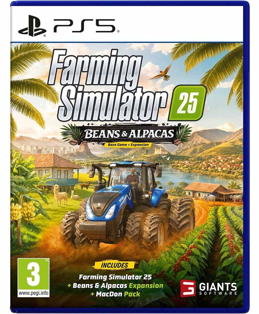 PS5 Farming Simulator 25 – Beans & Alpacas Edition Produktbild 