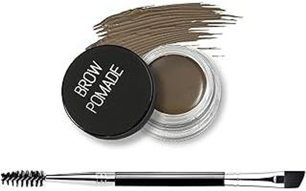 Augenbrauencreme, 6 Farben Augenbrauen-Pomade Brauenfarbe Wasserdichtes Augenbrauen Pomade Gel, Make up Wasserdichte Augenbraue für langanhaltende...