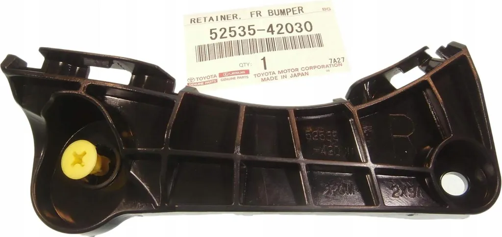 Support pare-chocs avant droit Toyota Rav4 pour corriger le jeu d'aile