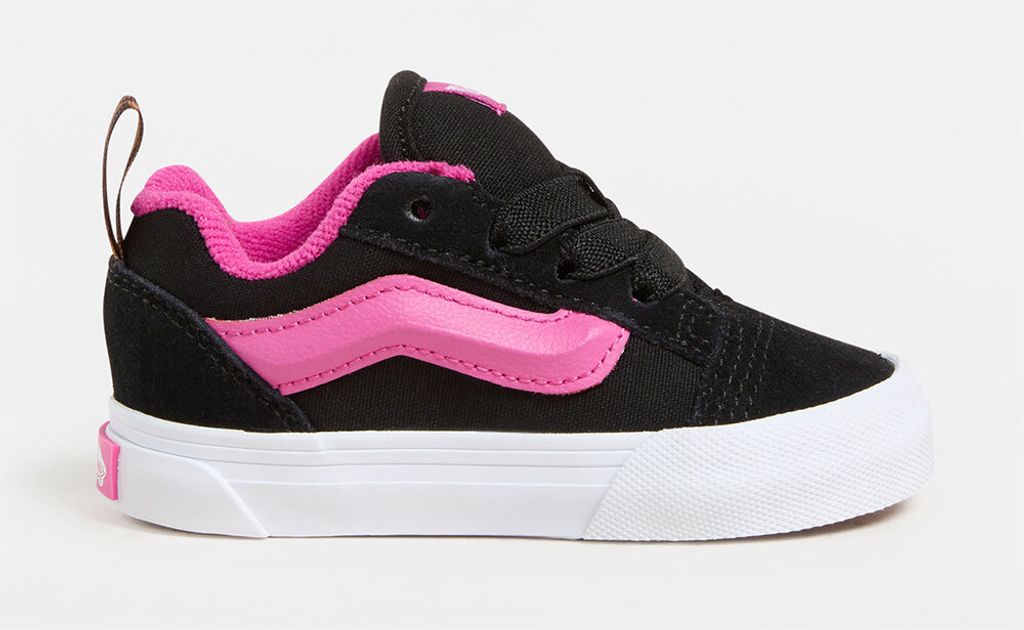 Vans Knu Skool Elastic Lace Kleinkinderschuhe Schwarz EU 21 1/2 Junge Schwarz EU 21 1/2