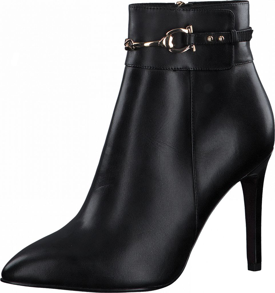 Tamaris Damen Elegante Stiefelette H&S Heart & Sole 1-25358-27 Schwarz