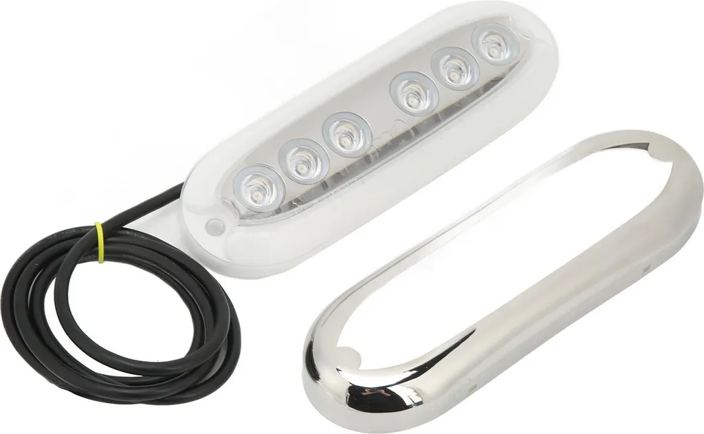 Spot LED sous-marin RGB 16W étanche IP68 pour Yacht et Bateau 12V