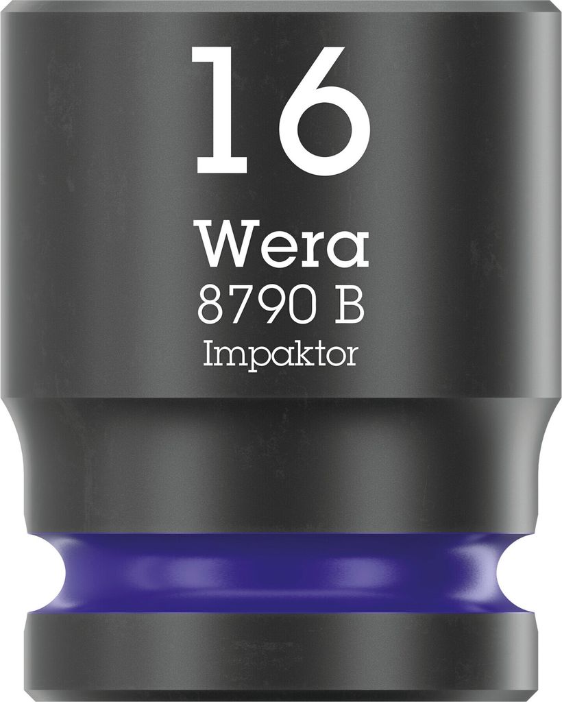 Wera Steckschlüsseleinsatz 8790 B Impaktor mit 3/8"-Antrieb, 16 x 30 mm