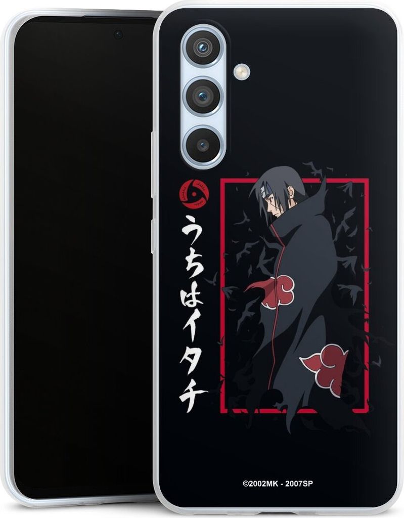 DeinDesign Slim Hülle für Samsung Galaxy A54 5G Silikon Case Ultra Dünn Handyhülle Naruto Shippuden Offizielles Lizenzprodukt Itachi Uchiha