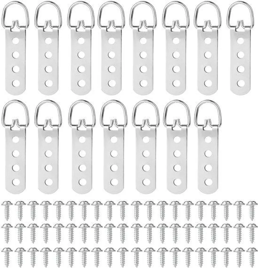 Attaches pour cadres lourds 80 mm lot de 15 fini les tableaux qui tombent