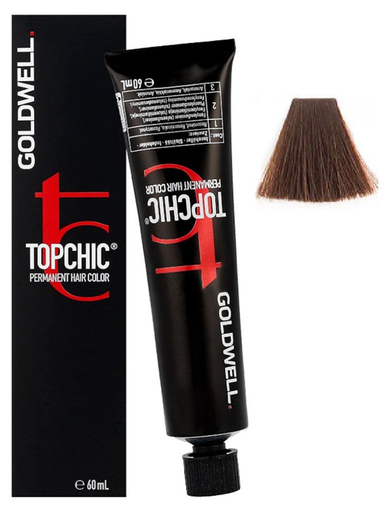 Goldwell Topchic Tube 6B Golden Brown 60ml  - colore Immagine del prodotto 