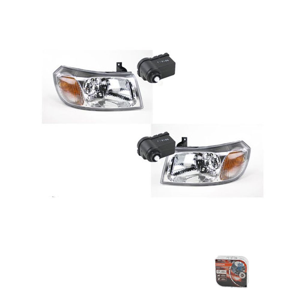 Scheinwerfer Osram Night Breaker Laser passend für Ford Transit 00 00- 06 mitL R 1140072 1140066 1118827 1118823 1135471 1232646 1353987 469529 Johns