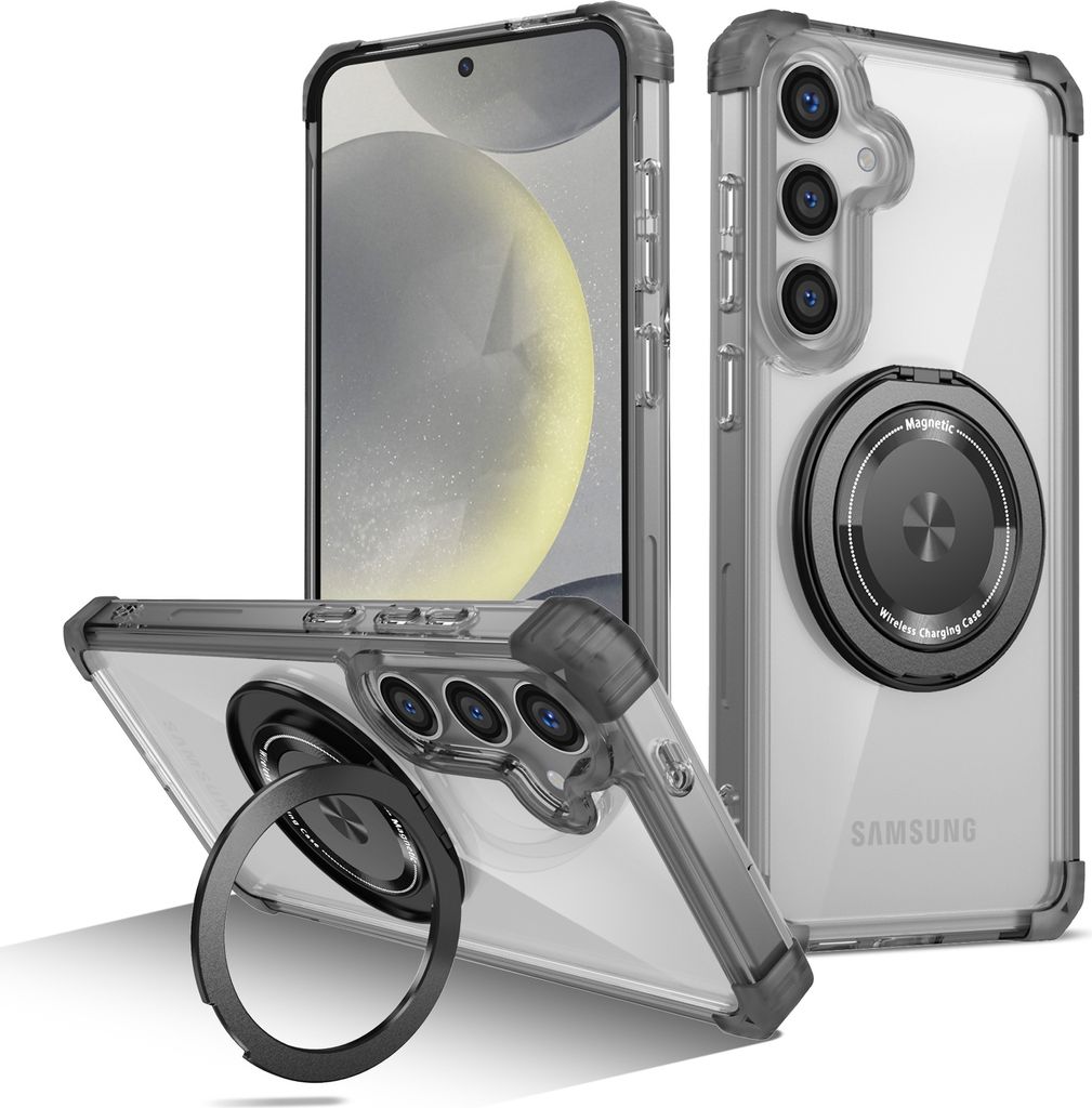 Etui pour Samsung Galaxy S25 anneau magnétique, support, Image du produit 