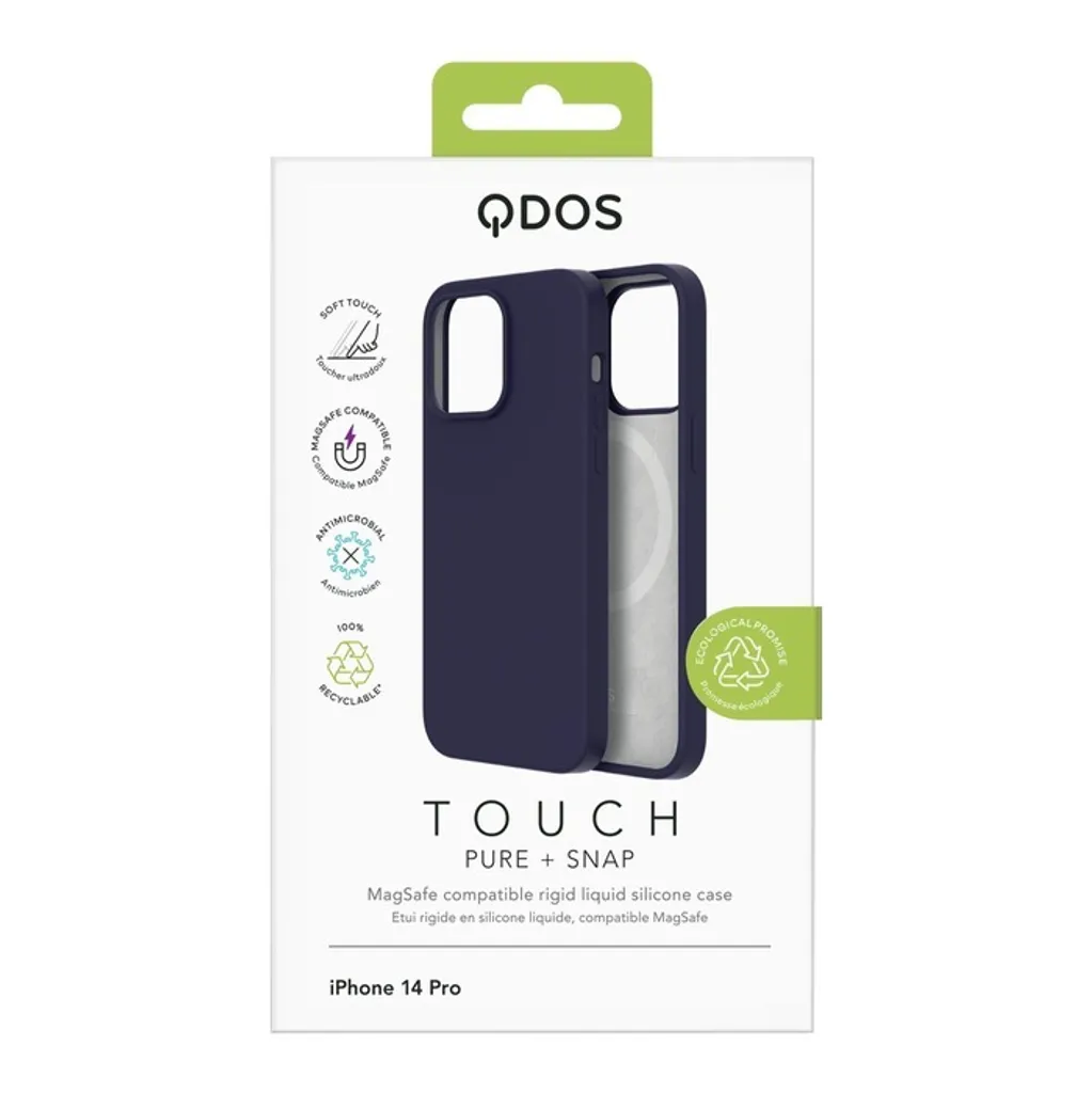 Coque iPhone 14 Pro Violette antichoc Snap MagSafe : Stop aux rayures - 3