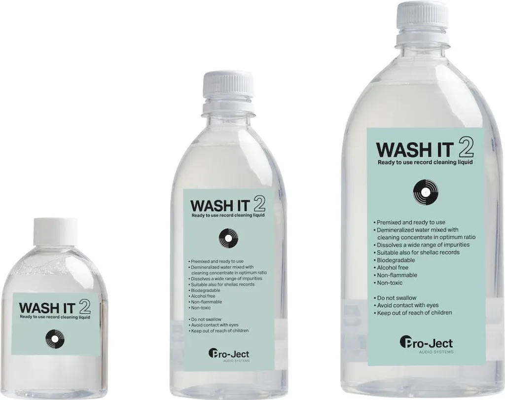 Pro-Ject Wash It 2 Liquide de Nettoyage Disques Vinyles 500ml