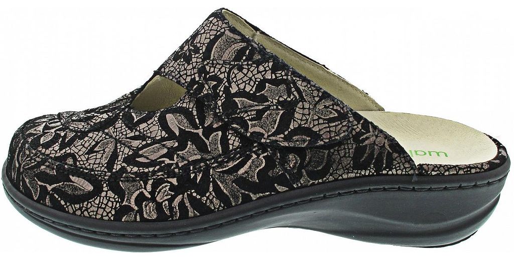 Waldläufer Heria Clogs Schwarz in Gr. 39 Produktbild 