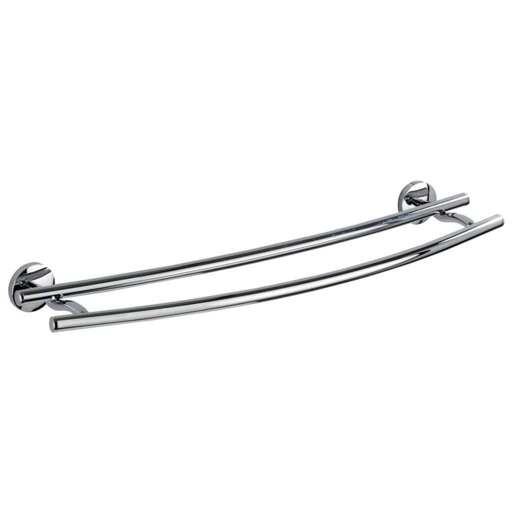 WENKO Handtuch Stangen DUO CUBA Halter Badezimmer Badetuch Produktbild 