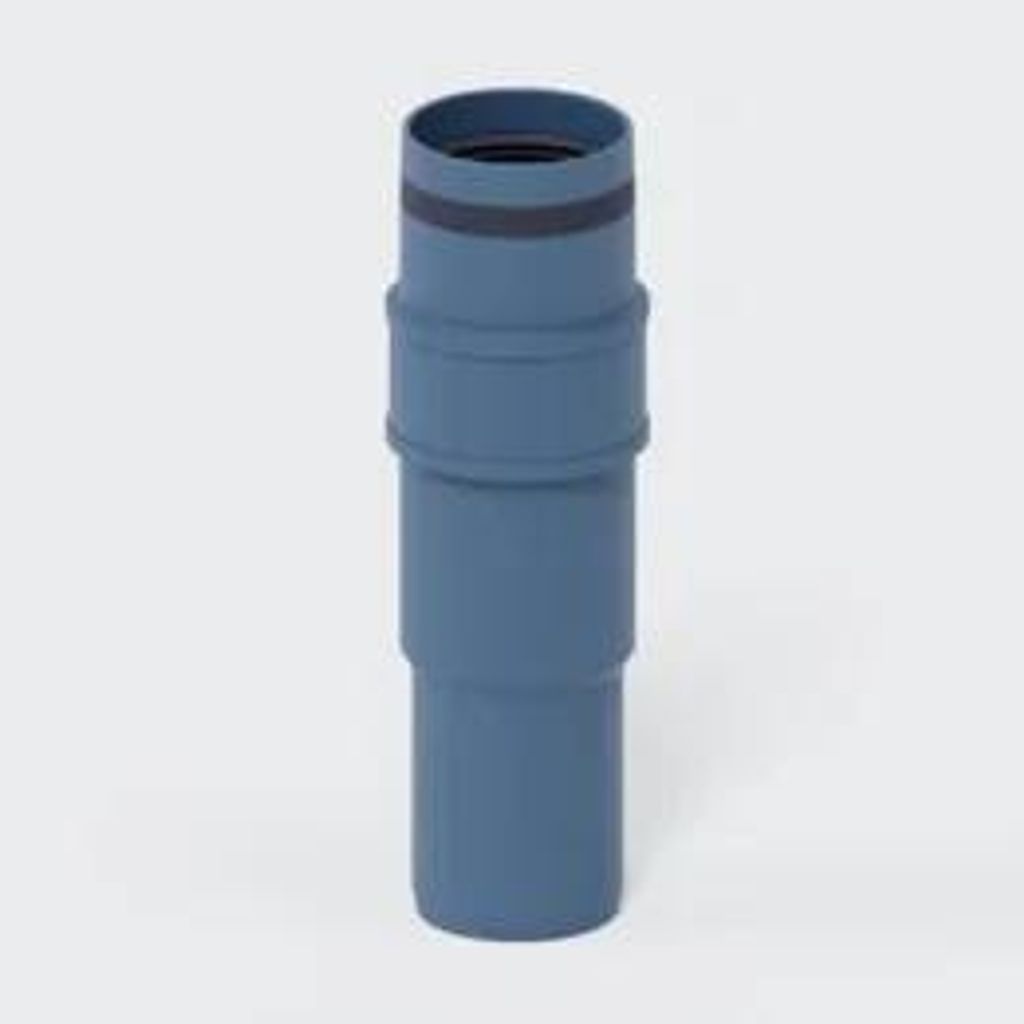 POLOPLAST Langmuffe, POLO-KAL XS, 40mm, gerade, Steckmuffe, Produktbild 