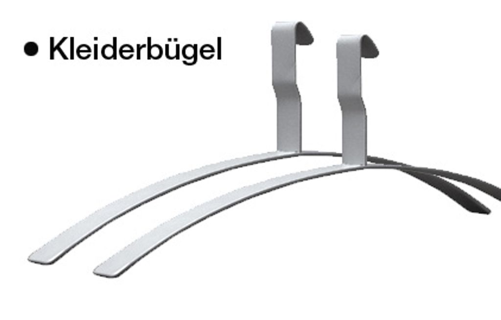 Kerkmann Kleiderbügel silber, 2 St. Produktbild 