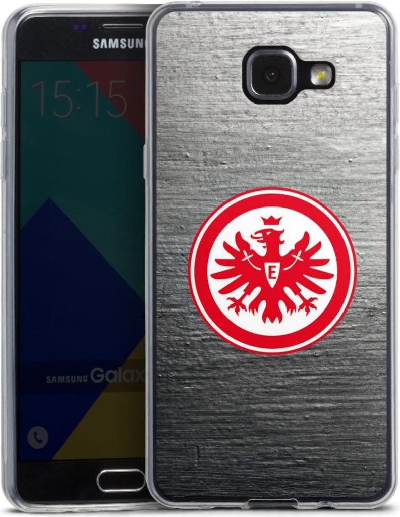 DeinDesign Slim Hülle für Samsung Galaxy A5 (2016) Silikon Case Ultra Dünn Handyhülle Eintracht Frankfurt Logo SGE