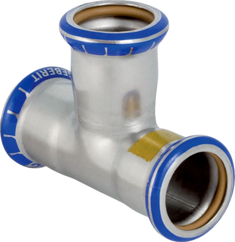 Geberit GE Mapress, Edelstahl, Gas, T-Stück, egal, d18mm, 1 Stk.