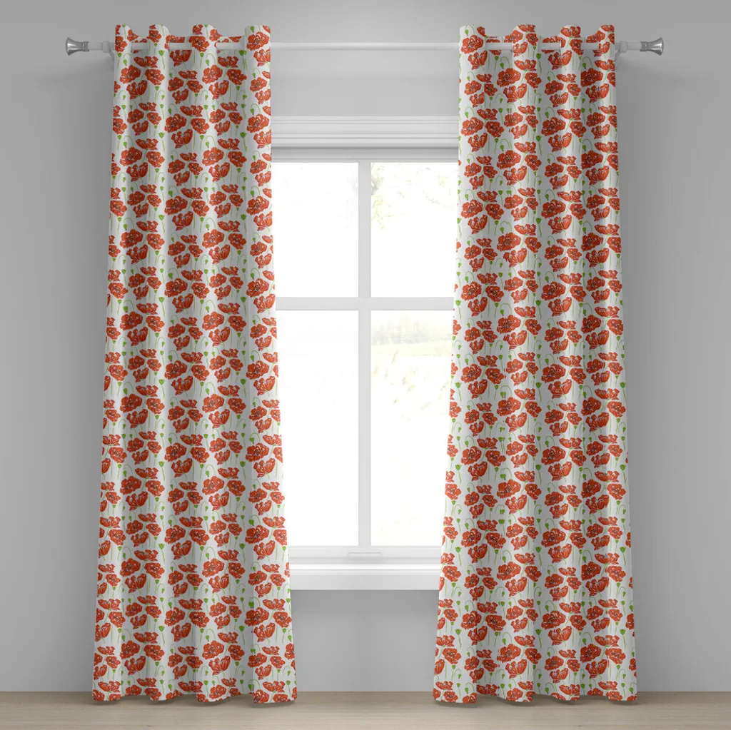 Tenda Abakuhaus Papaveri 280x175 cm | Arredamento Floreale Moderno