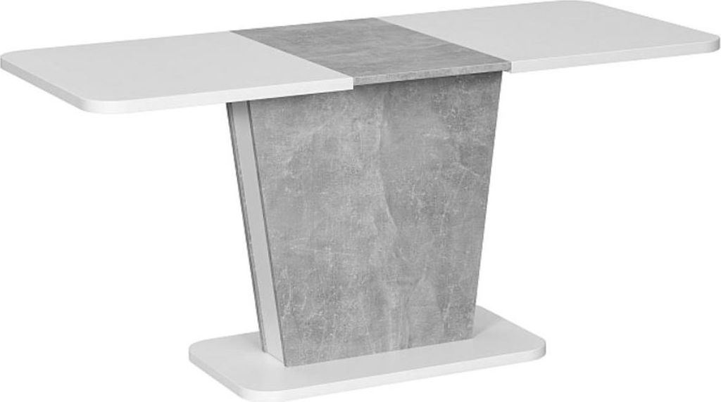 Casa Padrino Designer Esstisch 110-145 x 68,6 x H. 76 cm - Verschiedene Farben - Moderner Ausziehbarer Küchentisch - Esszimmer Möbel