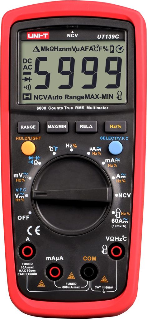 UNI-T True RMS Digital-Multimeter UT139C Produktbild 