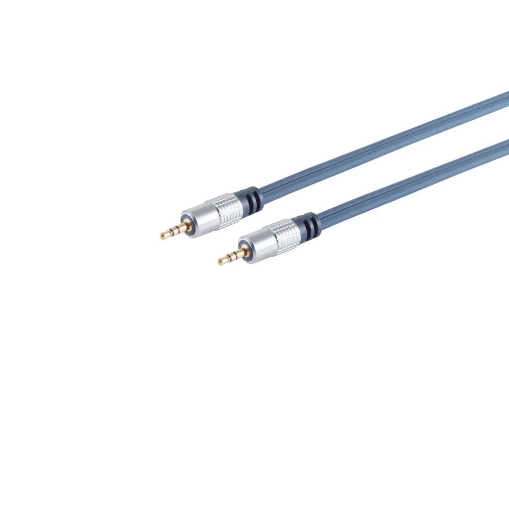 Câble audio jack haute fidélité 5m blindé pour son cinéma sans pertes