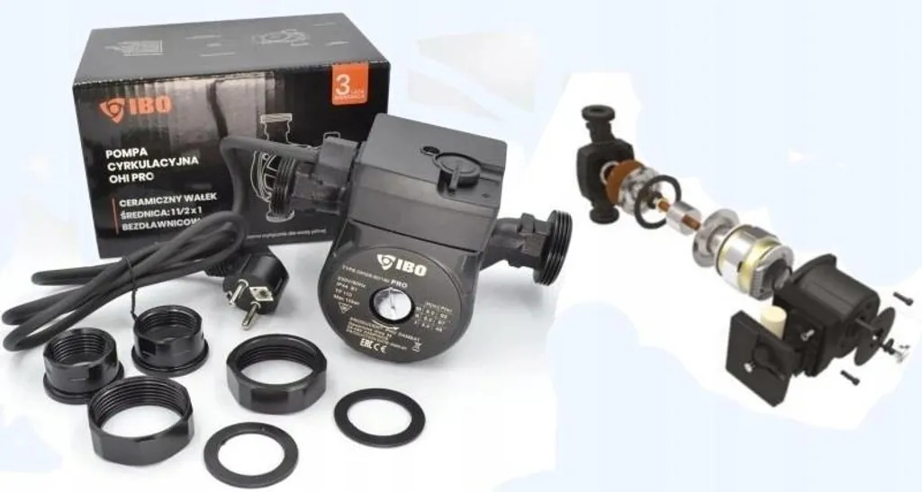 Circulateur pour chauffage central IBO 25-80/180 - Installation facile - 11