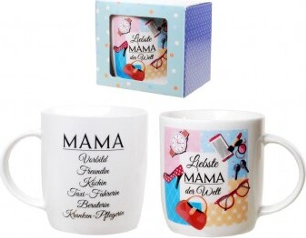 Porzellan Becher Liebste Mama