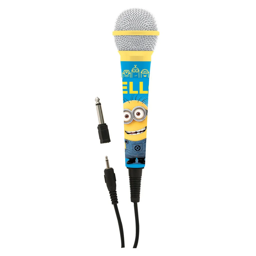 Micro Enfant Minions Lexibook avec Interrupteur On/Off et Connecteur Jack