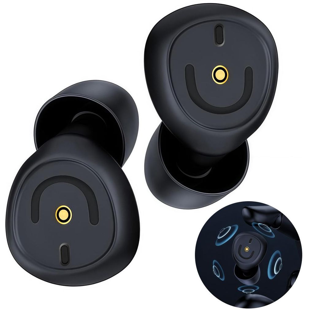 Ohrstöpsel zum Schlafen, Einstellbare Silikon Geräuschunterdrückung 45dB Ohrenstöpsel, weich und wiederverwendbar, rutschfestem Design für Schlaf