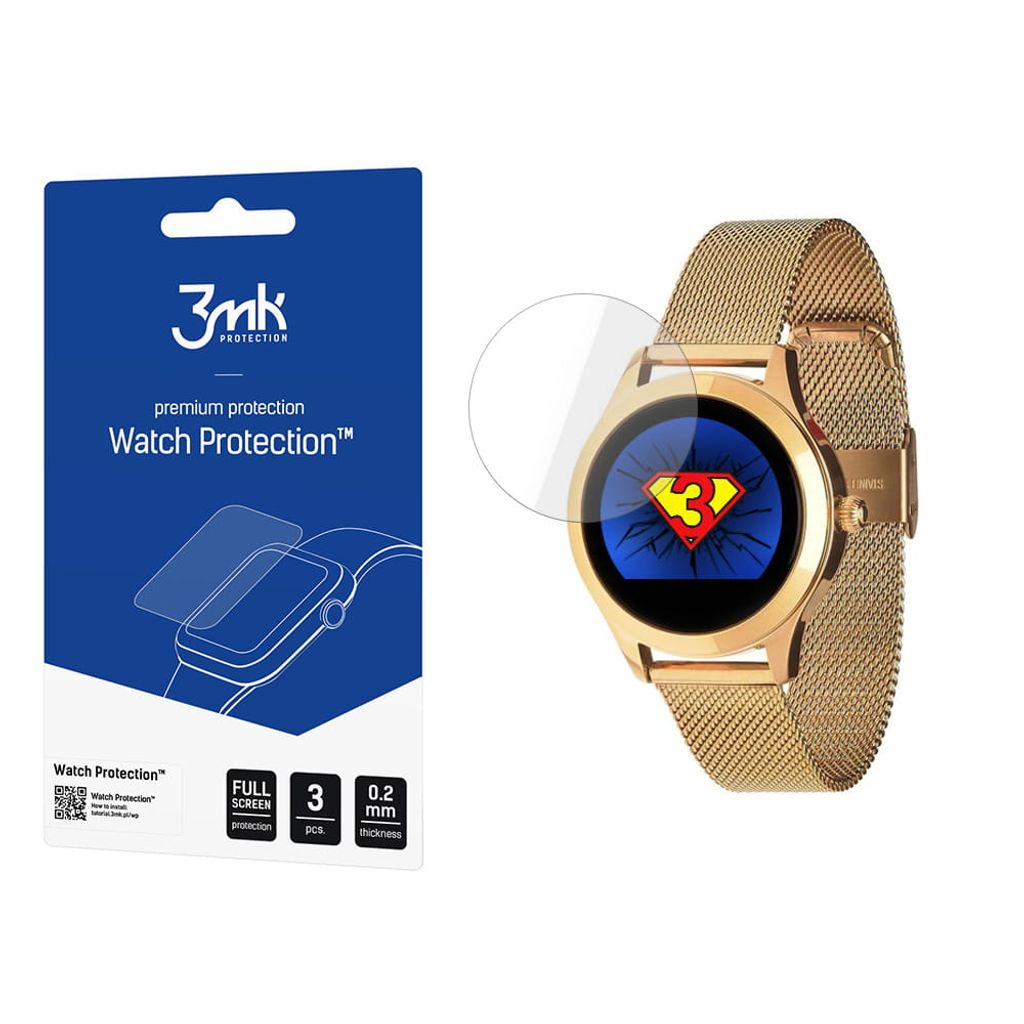 3mk Display Schutzfolie Watch Protection für Garett Women Naomi 0,2mm (3 Stück)