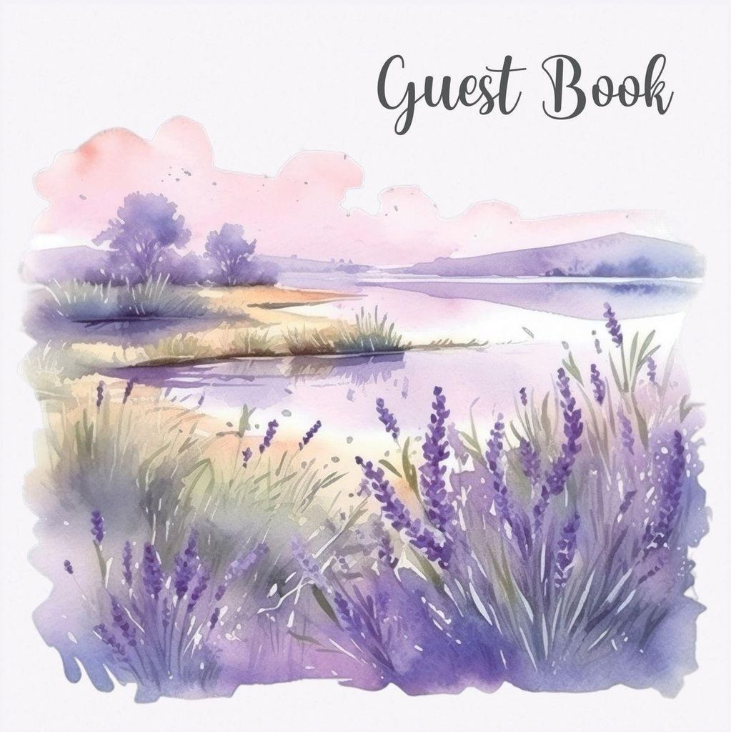 Guest book (hardback) , comments book, guest book to sign, vacation home, holiday home, visitors comment book