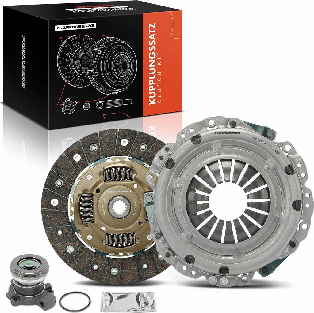 Frankberg 1x Kupplungssatz für Opel Astra G Caravan CC Kasten/Kombi Stufenheck H GTC Combo Kasten/MPV Tour Corsa C