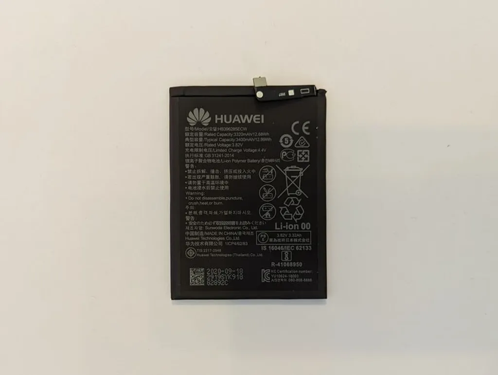 Batteria Huawei P20 HB396285ECW Originale 3400mAh - Risparmia e Ripara