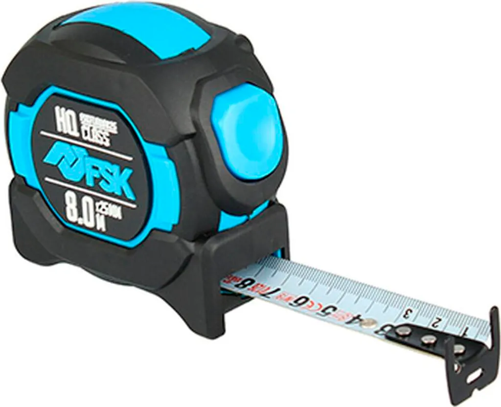 Metro a Nastro Ferrestock 8m x 25mm - Nylon Coating & High Resistance