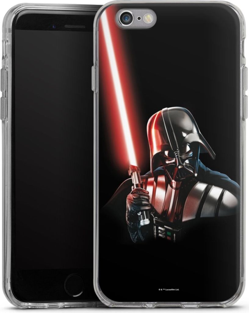 DeinDesign Handyhülle für Apple iPhone 6 Silikon Hülle Case Smartphone Schutzhülle Darth Vader Fanartikel Star Wars
