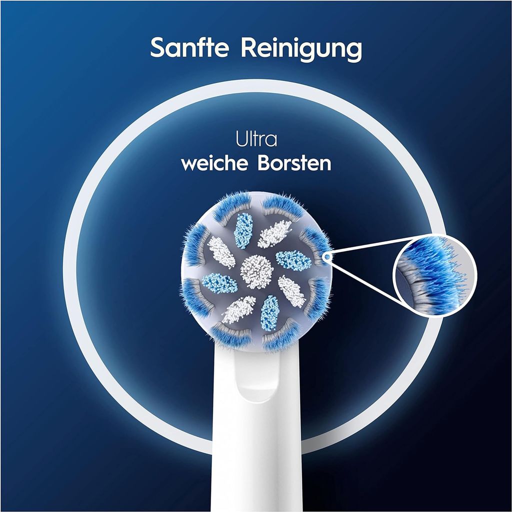 Oral-B Aufsteckbürsten Pro Sensitive Clean 6er Produktbild 4