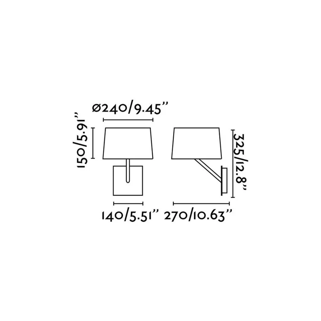 Éclairage Plafond Chambre et Salon E27 - Faro Surface Blanc Moderne