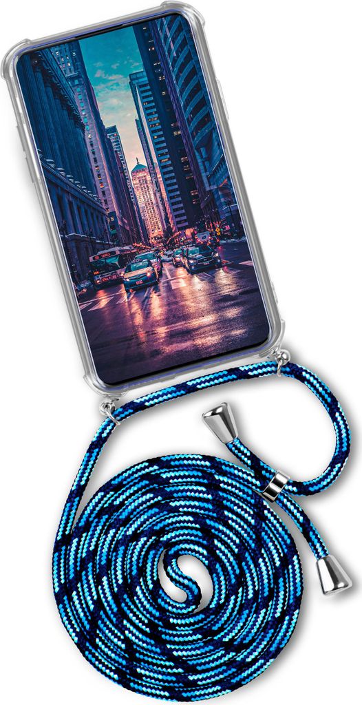 TWIST-Case + TWIST-Cord für OnePlus 8, Farbe:City Dip (Silber)