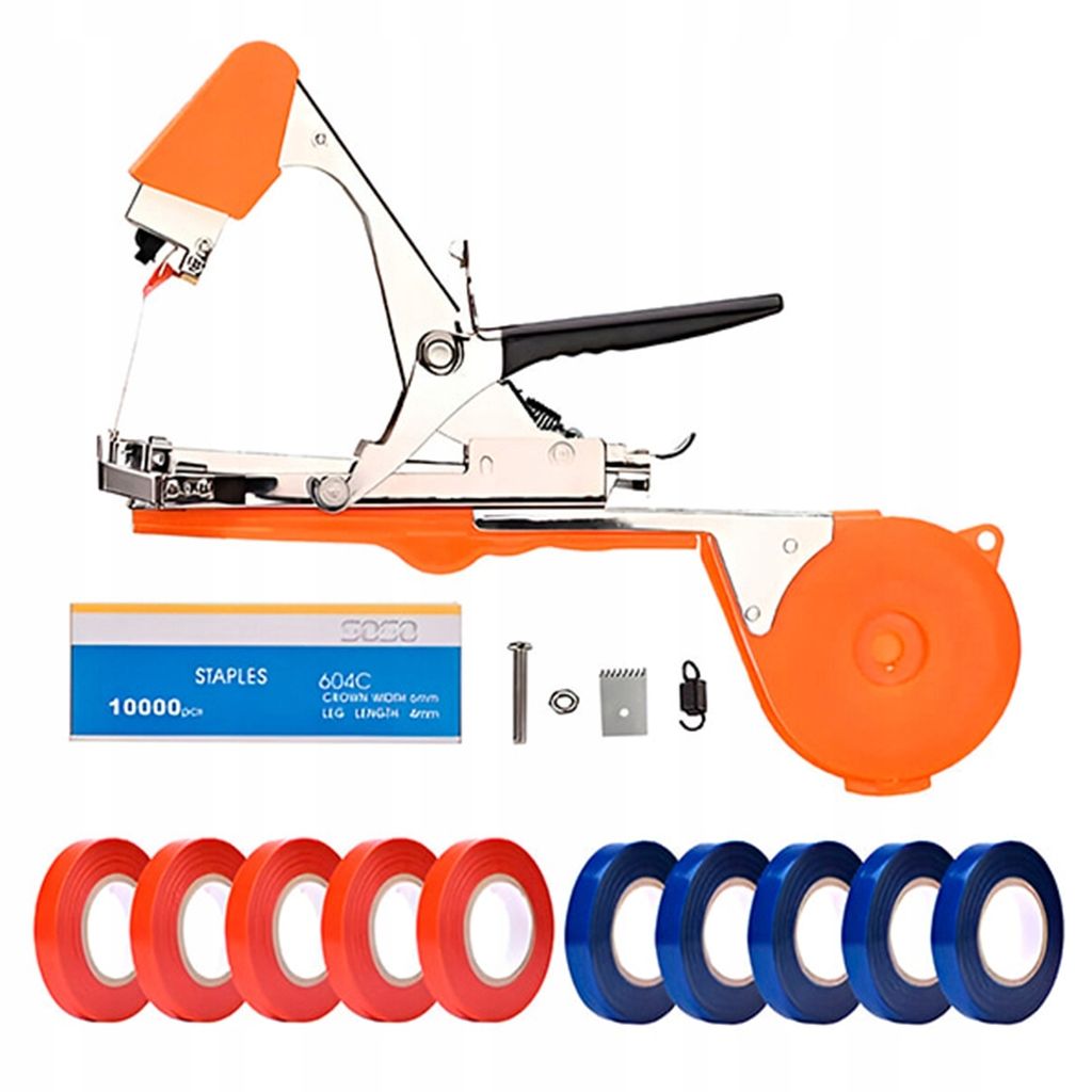 Pflanzenbinder Gartentacker mit Band und Klammern Tapener Produktbild 